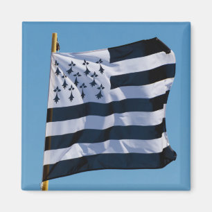 Breton flagga magnet
