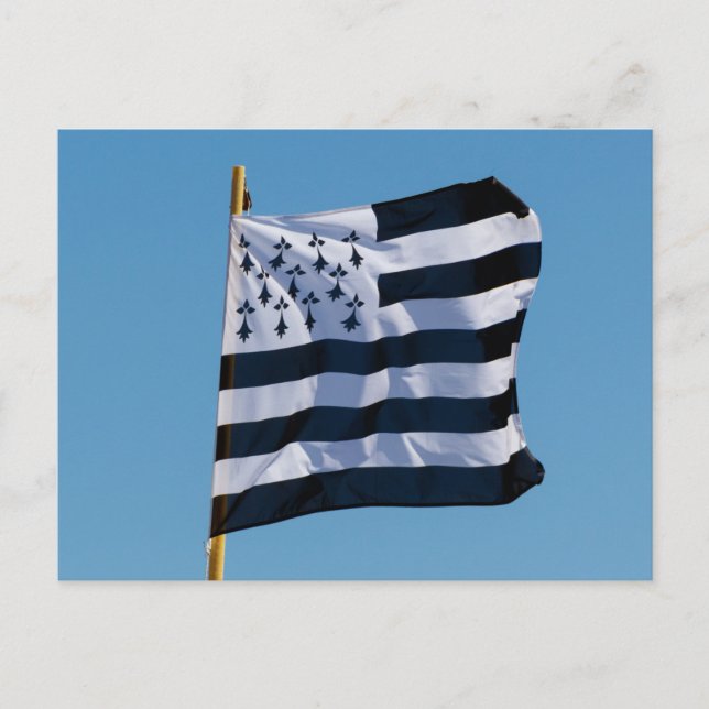 Breton flagga vykort (Framsida)