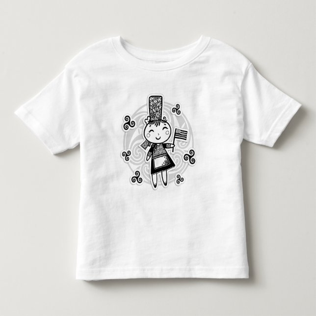 Breton Girl T-shirt (Framsida)