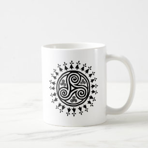 Breton triskel & hermines kaffemugg