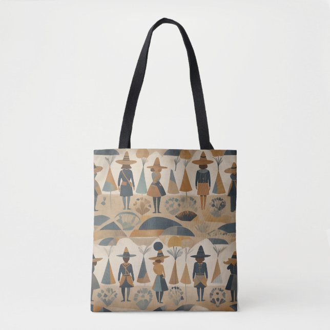 Breton Village Festival Tote Tygkasse (Framsida)