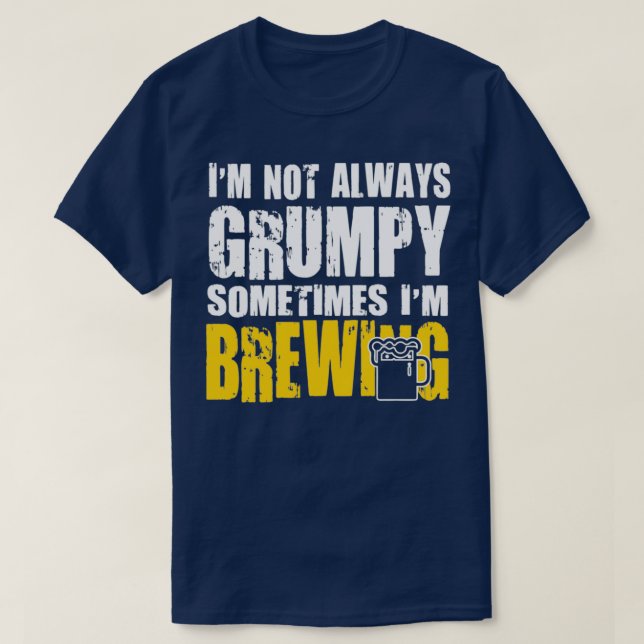Brett Älskare-stift-Brewers T Shirt (Design framsida)