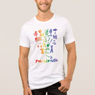 BRETT BENDER REGNBÅGS SEMIQUINCENTENNIAL TROFÉN T SHIRT