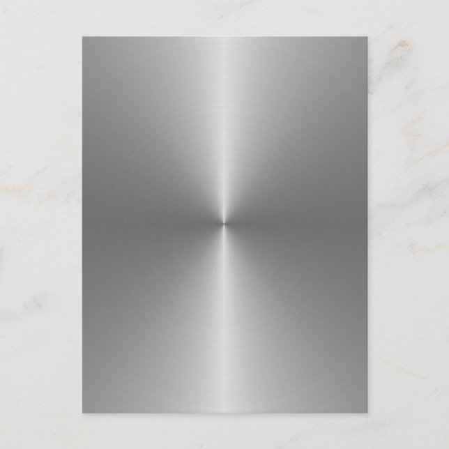 brett cirkulärt stål vykort (Framsida)