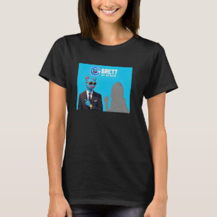 Brett Crypto och Brett Memine Coin för Brett Meme T Shirt