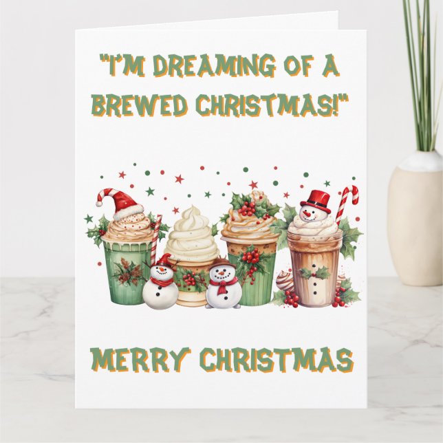 Brett Dreams-julkort Kort (Framsida)