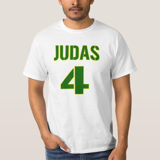Brett Favre "Judas 4" T-tröja Tee Shirt (Framsida)