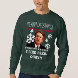 "Brett Kavanaugh" ful jultröja 2 Lång Ärmad Tröja