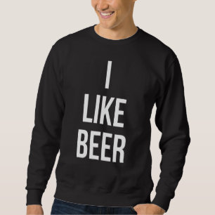 Brett Kavanaugh Likes Beer Halloween Costume Lång Ärmad Tröja