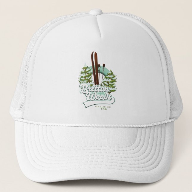 Bretton Woods New Hampshire skidlogo Keps (Framsida)