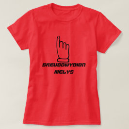 breuddwydionmelys - söt dröm t-shirt