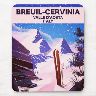 Breuil-Cervinia, Valle d’Aosta, italien, skidpos Musmatta