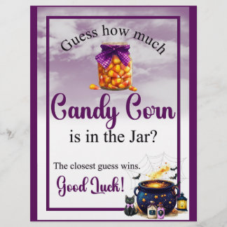Brev A Baby _ Candy corn Hunt Brevhuvud