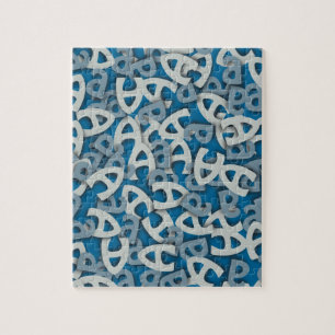 Brev A Blue Pussel
