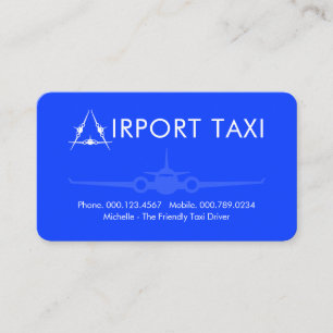 Brev-A Flygplats Taxi Service Visitkort