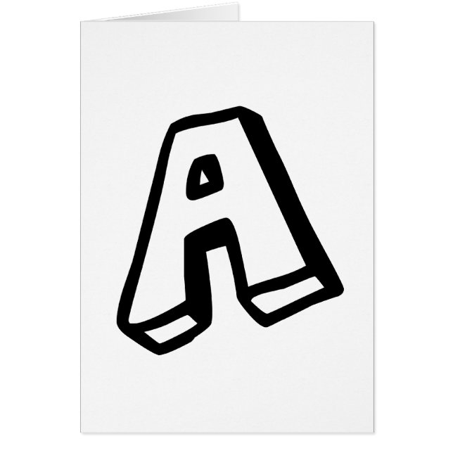 Brev ’A’ Hälsningskort (Framsidan)