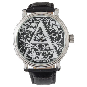 Brev A Medieval Monogram Art nouveau Armbandsur