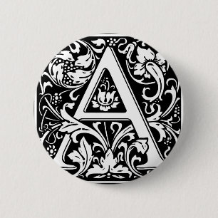 Brev A Medieval Monogram Art nouveau Knapp
