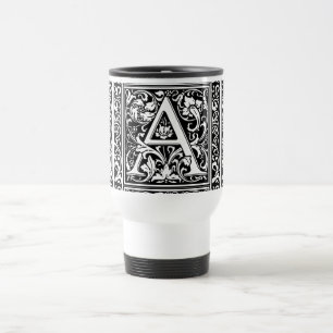 Brev A Medieval Monogram Art nouveau Resemugg