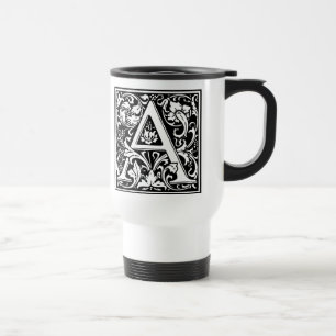 Brev A Medieval Monogram Art nouveau Resemugg