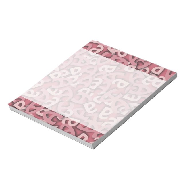 BREV A ROSA ANTECKNINGSBLOCK (Roterad)