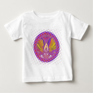 Brev A, textdesign för färgstark logotyp T Shirt