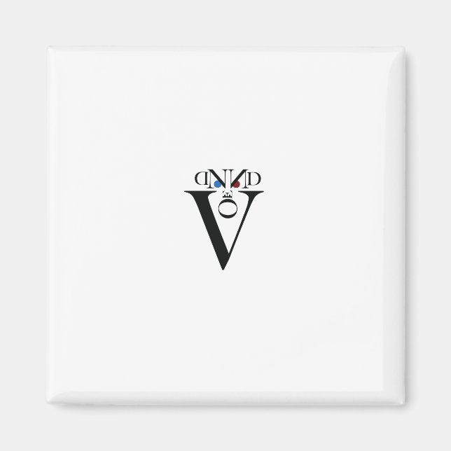 Brev Ansikte Magnet (Framsidan)