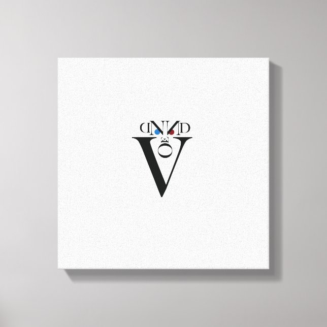 Brev Ansikte, Wrapped Canvas (Framsida)