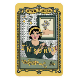 Brev av Apology_C_4x6-kylmagnet Magnet