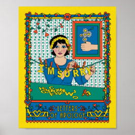 Brev av Poster av Apology_B_8x10