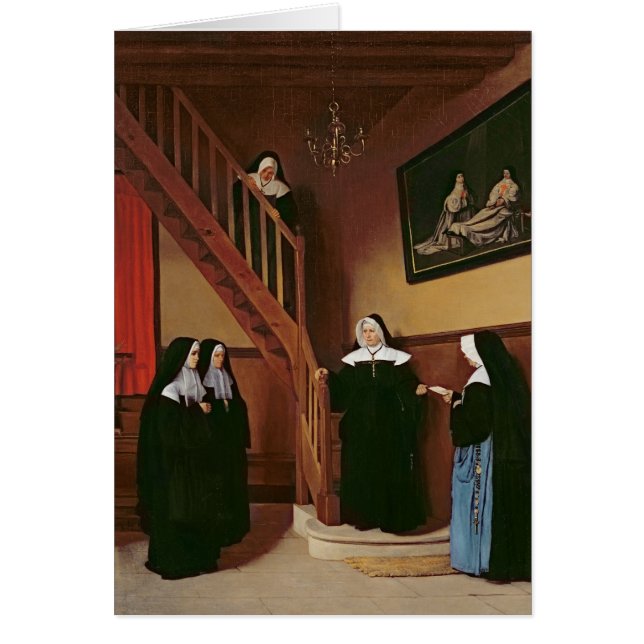 Brev av rekommendationen, 1859 hälsningskort (Framsidan)