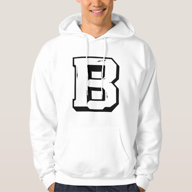 Brev B: djärv, briljant och bortom! Hoodie (Framsida)