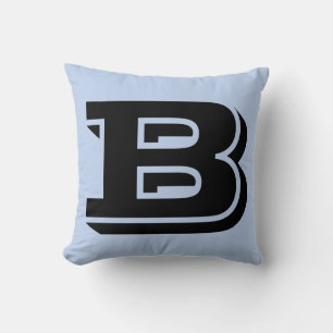 BREV B MONOGRAM PILLOW KUDDE