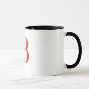 BREV B MUGG