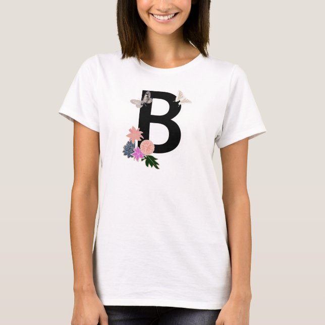 Brev B T-Shirt (Framsida)