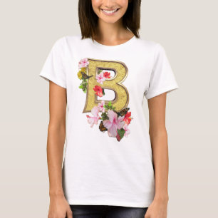 Brev B Ursprunglig födelsedagskapital T Shirt