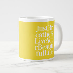 Brev bara Gulten Positivt inspirerande offert Jumbo Mugg