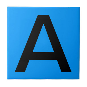 Brev belägger med tegel - blåttbakgrund kakelplatta