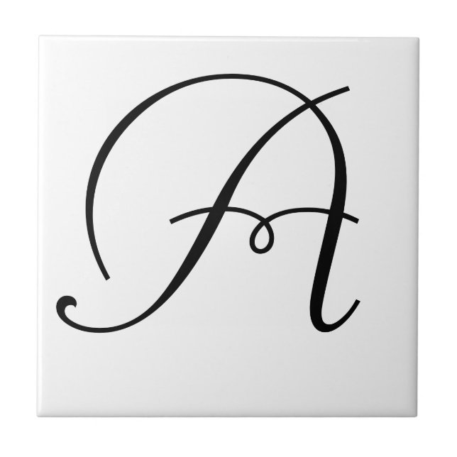 Brev belägger med tegel kakelplatta (Framsidan)