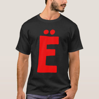 Brev ‹ Big och Bold Red T Shirt