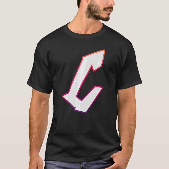 Brev C Graffiti Street Brev C Typography Alpha T Shirt (Framsida)