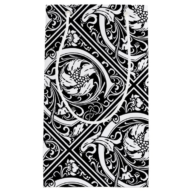 Brev C medeltida monogram Art Nouveau (Framsidan)