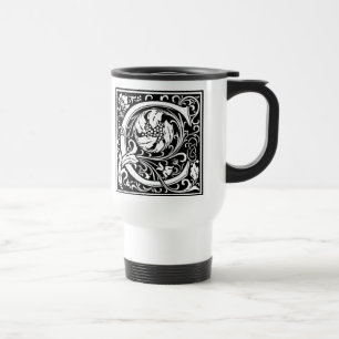 Brev C Medieval Monogram Art nouveau Resemugg