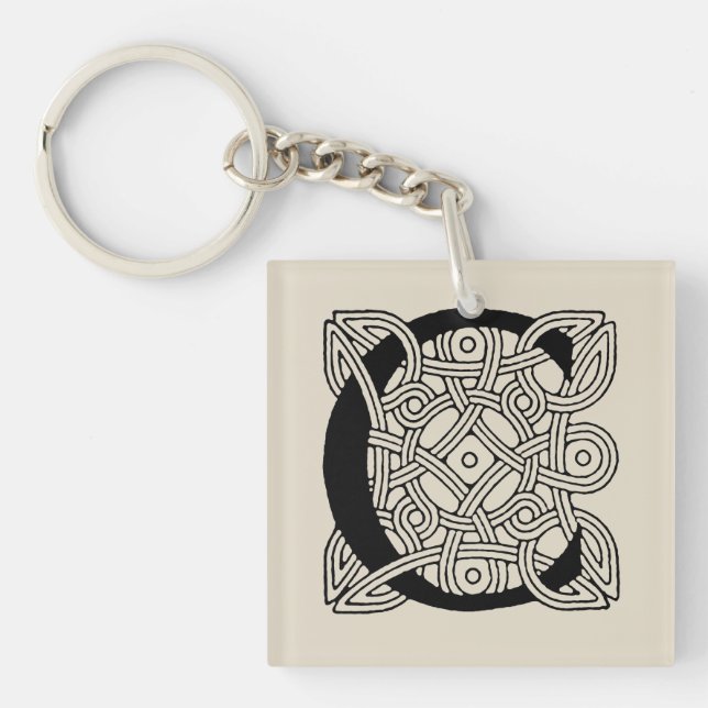 Brev C Vintage Celtic Knot Monogram (Framsidan)