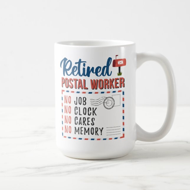 Brev Carrier Pension Kaffemugg (Höger)