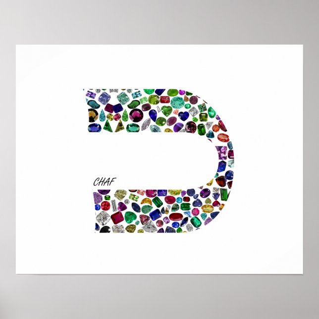 Brev "CHAF" Poster (Framsidan)