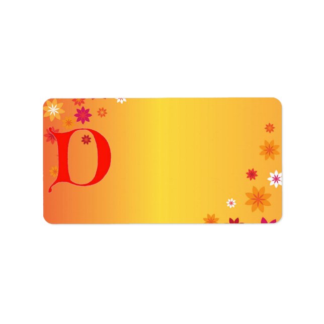 Brev D-adressetikett Adressetikett (Framsidan)