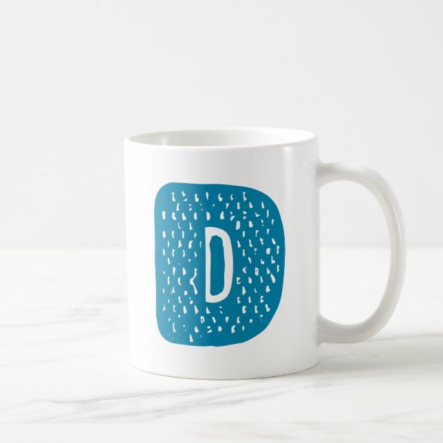 Brev D Design. Kaffemugg (Höger)