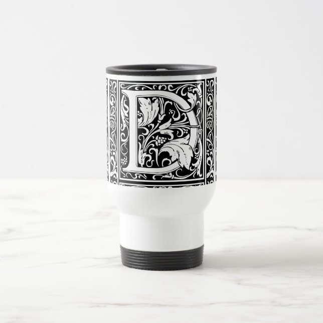 Brev D Medieval Monogram Art nouveau Resemugg (Center)
