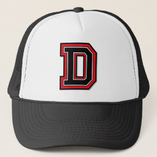 Brev ’D’ Monogrammed Keps